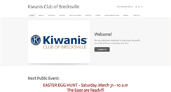 Desktop Screenshot of brecksvillekiwanis.org